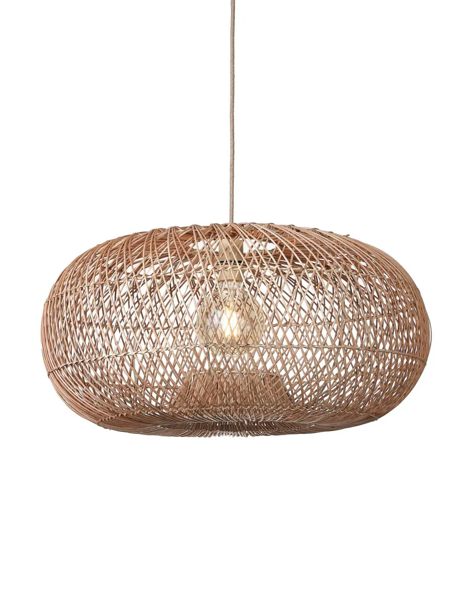 Good&Mojo Hanglamp Arizona bamboe ø70 naturel L Outlet