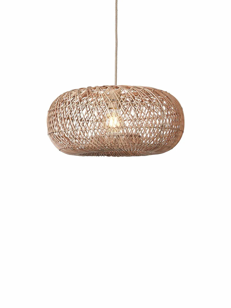 Good&Mojo Hanglamp Arizona bamboe/kap ø50 naturel S New