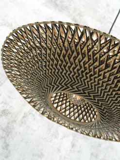 Good&Mojo Hanglamp Bali bamboe 60 x 15 cm zwart/naturel M Online