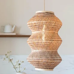 Good&Mojo Hanglamp Barbados bamboe ø40xh.67cm naturel /bruin XL Online