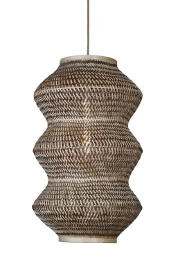 Good&Mojo Hanglamp Barbados bamboe ø40xh.67cm naturel /bruin XL Online