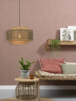 Good&Mojo Hanglamp Bhutan bamboe Ø 50 cm zwart naturel S Hot