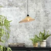 Good&Mojo Hanglamp Bromo bamboe asymm. Ø 40 cm naturel S