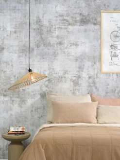 Good&Mojo Hanglamp Bromo bamboe asymm. Ø 60 cm naturel L Hot