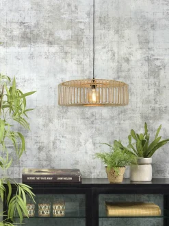 Good&Mojo Hanglamp Bromo bamboe Ø 60 naturel L Online