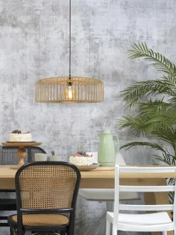 Good&Mojo Hanglamp Bromo bamboe Ø 60 naturel L Online