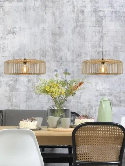 Good&Mojo Hanglamp Bromo bamboe Ø 60 naturel L Online