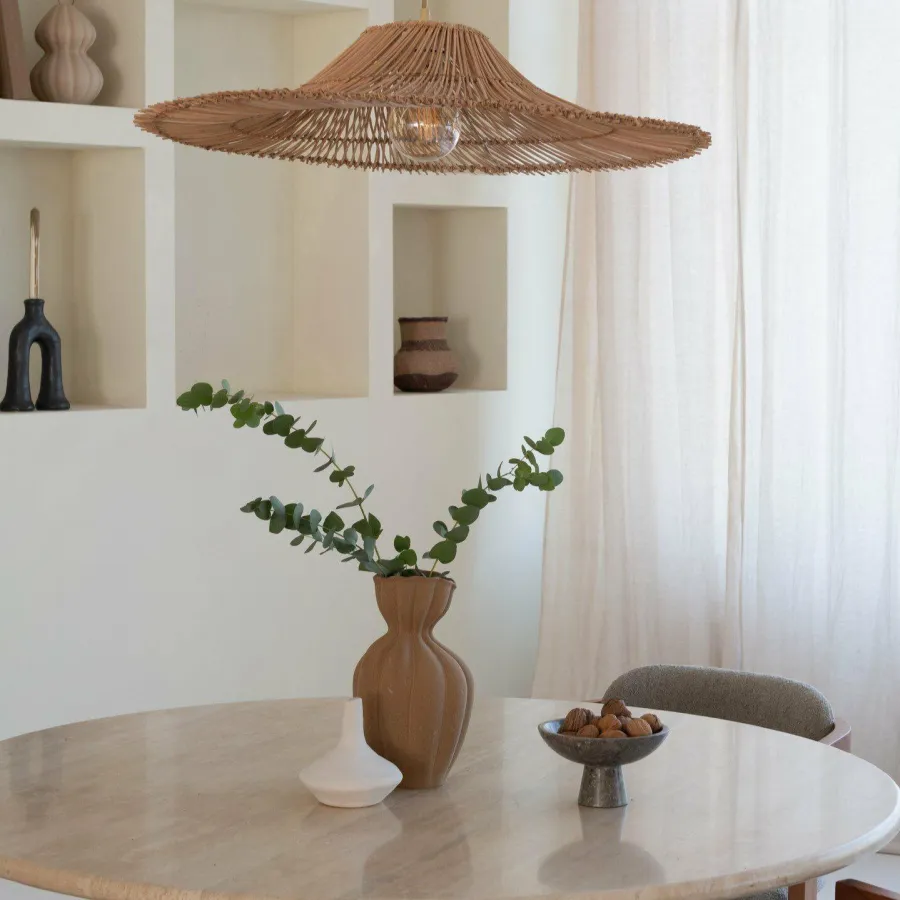 Good&Mojo Hanglamp Cancun rotan ø53 naturel S Clearance