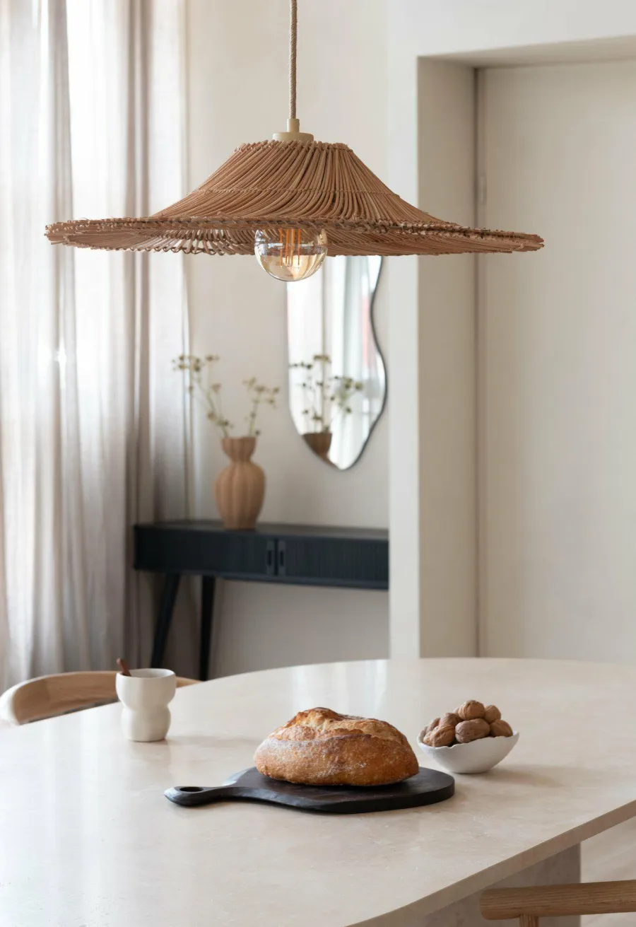 Good&Mojo Hanglamp Cancun rotan ø53 naturel S Clearance