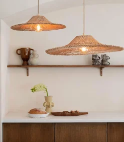 Good&Mojo Hanglamp Cancun rotan ø53 naturel S Clearance