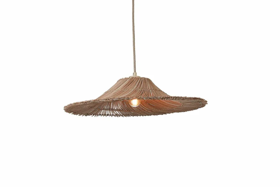 Good&Mojo Hanglamp Cancun rotan ø53 naturel S Clearance