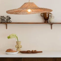 Good&Mojo Hanglamp Cancun rotan ø70 naturel L Clearance