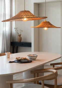 Good&Mojo Hanglamp Cancun rotan ø70 naturel L Clearance