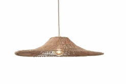 Good&Mojo Hanglamp Cancun rotan ø70 naturel L Clearance