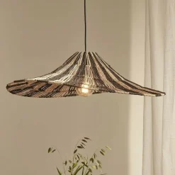 Good&Mojo Hanglamp Cuzco dia.65cm zwart/naturel Best