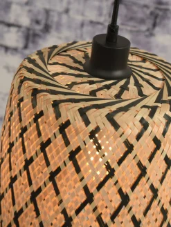Good&Mojo Hanglamp Kalimantan bamboe/taps Ø34 S Discount