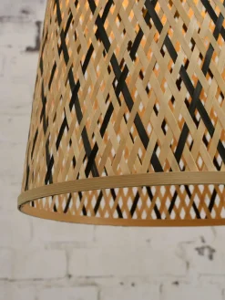 Good&Mojo Hanglamp Kalimantan bamboe/taps Ø34 S Discount