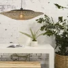 Good&Mojo Hanglamp Kalimantan bamboe plat Ø87 L Online