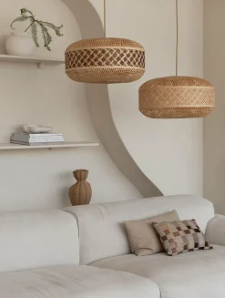 Good&Mojo Hanglamp Langkawi bamboe ø50xh.25cm naturel New