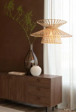 Good&Mojo Hanglamp Machu Picchu bamboe ø57xh.27cm naturel