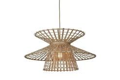 Good&Mojo Hanglamp Machu Picchu bamboe ø57xh.27cm naturel