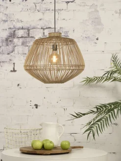 Good&Mojo Hanglamp Madagascar rotan dia.60xh.50cm naturel