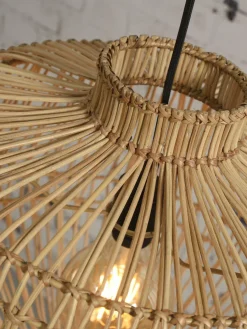 Good&Mojo Hanglamp Madagascar rotan dia.60xh.50cm naturel