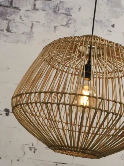 Good&Mojo Hanglamp Madagascar rotan dia.60xh.50cm naturel