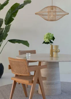 Good&Mojo Hanglamp Maui bamboe ø70xh.30cm naturel L Outlet