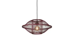 Good&Mojo Hanglamp Maui bamboe burgundy S Online