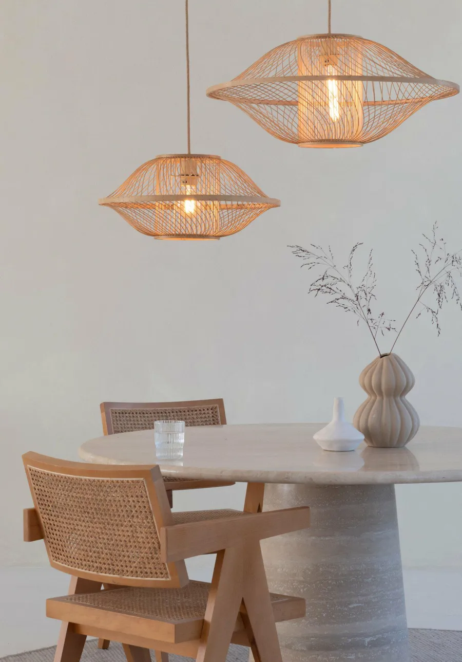 Good&Mojo Hanglamp Maui bamboe naturel S Clearance