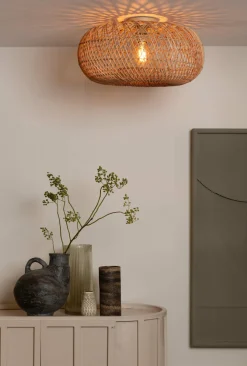 Good&Mojo Plafondlamp Arizona bamboe ø50 naturel S Online