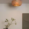 Good&Mojo Plafondlamp Barbados bamboe/halfrond kap ø35xh.15cm naturel Best