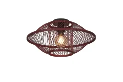 Good&Mojo Plafondlamp Maui bamboe burgundy S Online