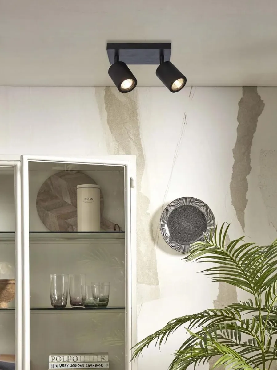 Good&Mojo Plafondspots Java zwart New