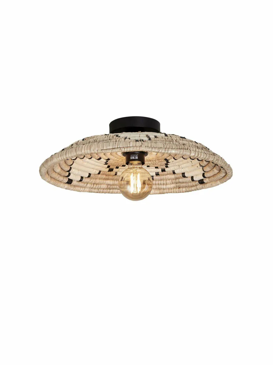 Good&Mojo Plafonniere Andros dia. 45cm naturel/wit New