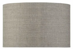 Good&Mojo Tafellamp bamboe 5-poot Kilimanjaro h.59cm/kap 32x20cm eco linnen donker Online