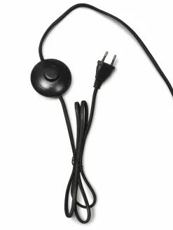 Good&Mojo Vloerlamp Andes bamboe zwart eco linnen green forest Outlet