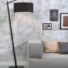 Good&Mojo Vloerlamp Andes bamboe zwart eco linnen zwart Best
