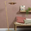 Good&Mojo Vloerlamp Bali bamboe naturel naturel/zwart M kap Ø44 Best