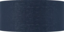 Good&Mojo Vloerlamp bamboe 5-poot Kilimanjaro h.160cm/kap 60x30cm eco linnen blue denim Discount
