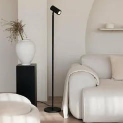 Good&Mojo Vloerlamp bamboe Java zwart Best