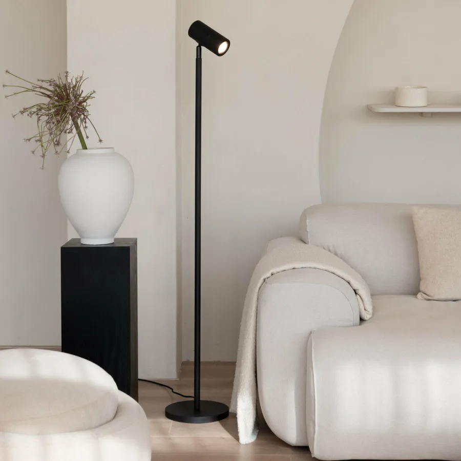 Good&Mojo Vloerlamp bamboe Java zwart Best