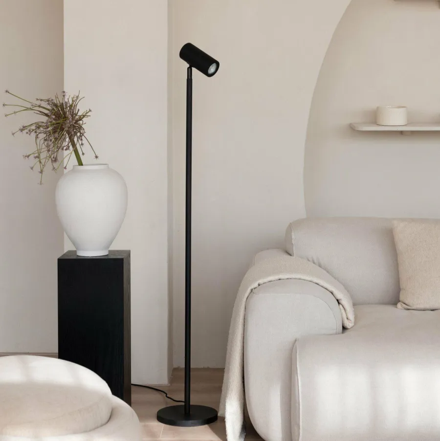 Good&Mojo Vloerlamp bamboe Java zwart Best