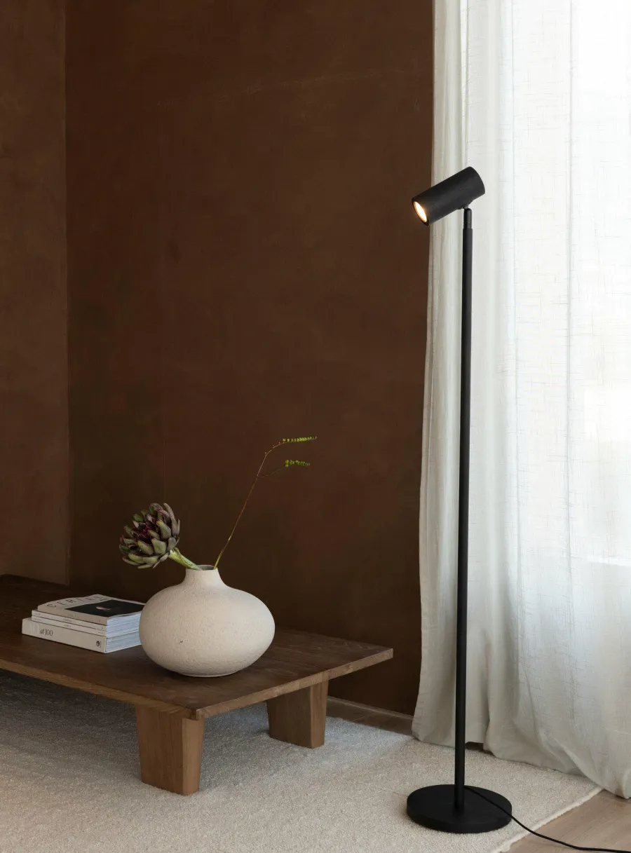 Good&Mojo Vloerlamp bamboe Java zwart Best