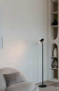 Good&Mojo Vloerlamp bamboe Java zwart Best