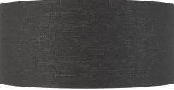 Good&Mojo Vloerlamp bamboe 4-poot Everest linnen donkergrijs Outlet