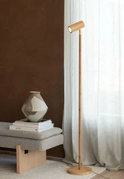 Good&Mojo Vloerlamp bamboe Java naturel Hot
