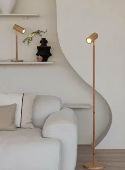 Good&Mojo Vloerlamp bamboe Java naturel Hot