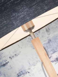 Good&Mojo Vloerlamp Fuji bamboe eco linnen blue denim Sale